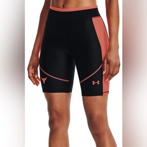 Under Armour Women’s Project The Rock Compression Bike Shorts- Size Medium